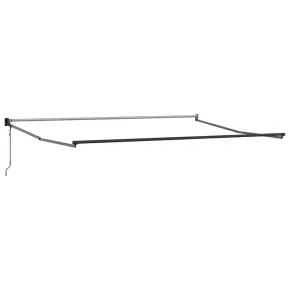 Copertină Metal Antracit 5x3m cu Telecomandă - Livrare Gratuită 2