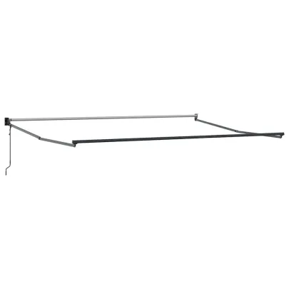 Copertină Metal Antracit 5x3m cu Telecomandă - Livrare Gratuită