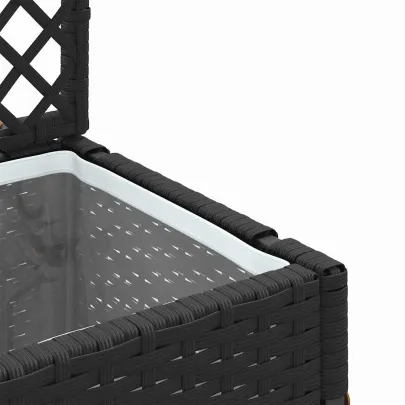 Suport Ghivece Ratan pentru Interior și Exterior