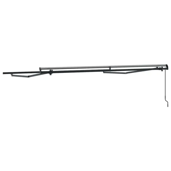 Cadru Copertină Manual 3x2.5m Metal Antracit | Livrare Gratuită