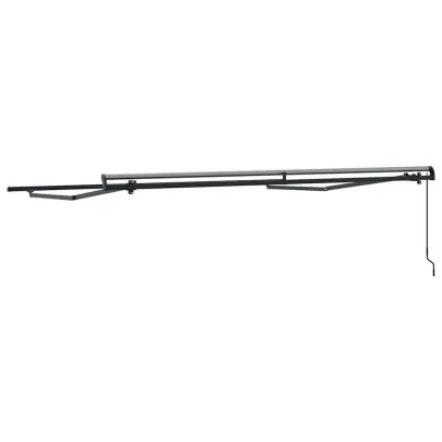 Cadru Copertină Manual 3x2.5m Metal Antracit | Livrare Gratuită