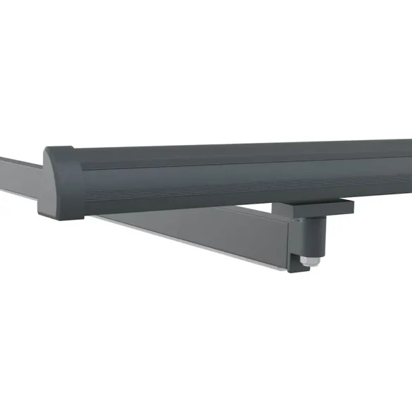 Copertină Manuală Antracit 3,5x2,5m Metal | Livrare Gratuită