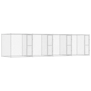 Cușcă Câine Exterior 800x200x200 cm Oțel Galvanizat 2