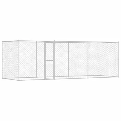 Cușcă Câini Mare Exterior Oțel Galvanizat | Livrare Gratuită