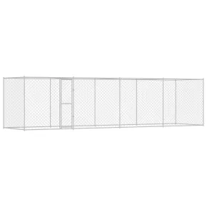 Cușcă Câini Mare Oțel Galvanizat pentru Exterior 2