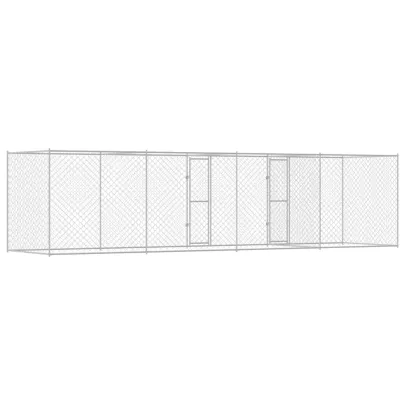 Cușcă Câini Mare Oțel Galvanizat 800x200x200 cm