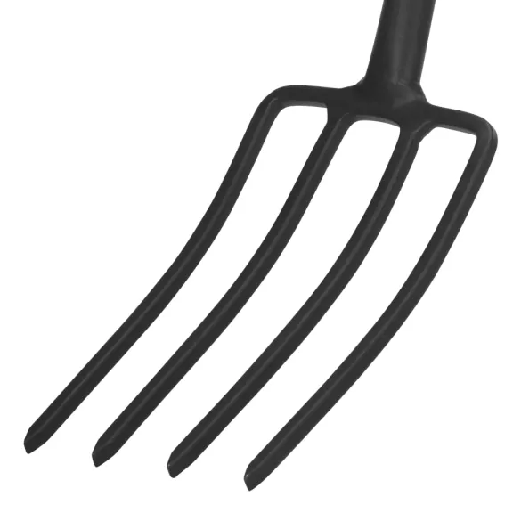 Furcă Grădină cu Mâner T - Oțel și Lemn | Comandă Acum