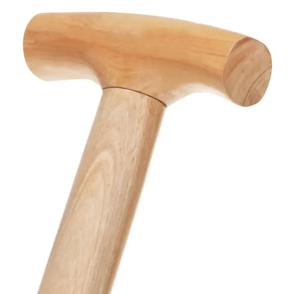 Furcă Grădină cu Mâner T - Oțel și Lemn | Comandă Acum