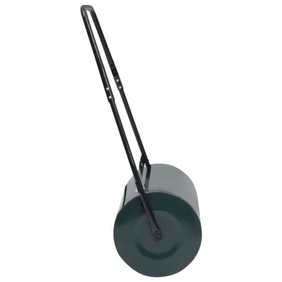 Tăvălug de Gazon de Împins - Verde/Negru - 57 cm