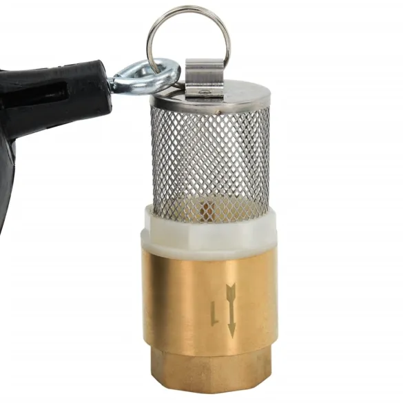 Furtun Aspirație PVC Cu Racorduri Alamă - 3m