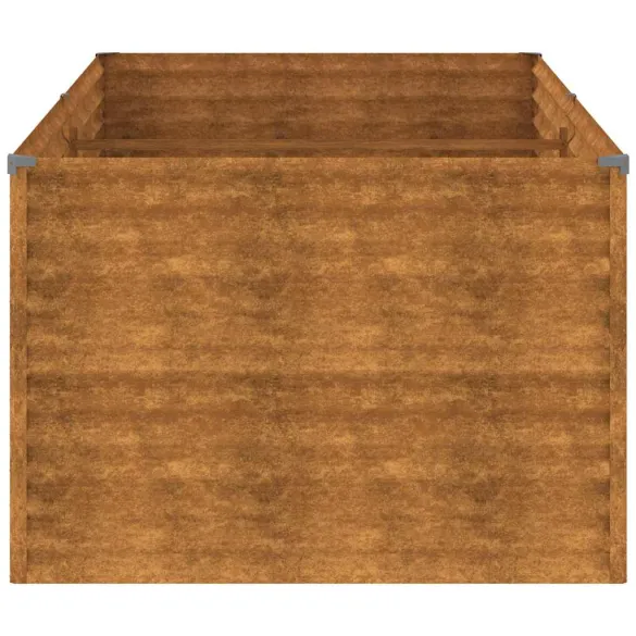 Strat Înălțat Grădină Oțel Corten | Livrare Gratuită