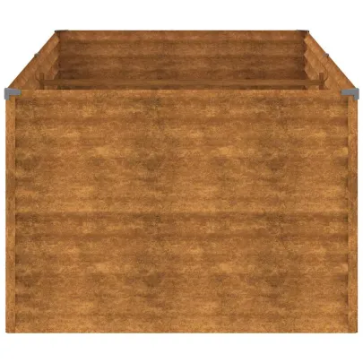 Strat Înălțat Grădină Oțel Corten | Livrare Gratuită