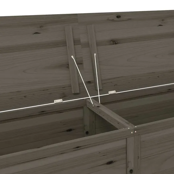 Cutie Perne Exterior Lemn Masiv Brad - Livrare Gratuita