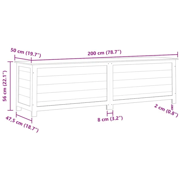 Cutie Perne Exterior Lemn Masiv Brad - Livrare Gratuita