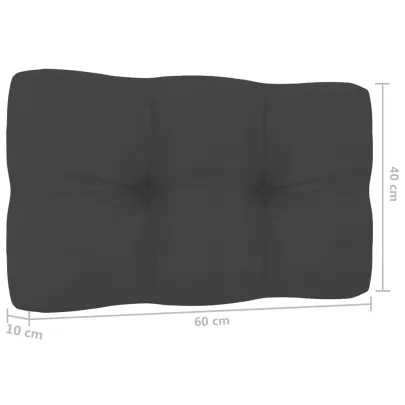 Bancă Grădină Colț cu Pernă - Lemn Pin - Livrare Gratuită