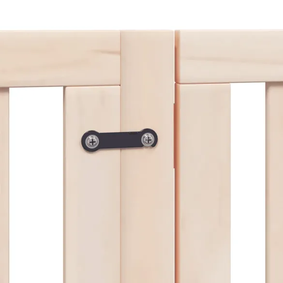 Poartă Pliabilă Câini - Lemn Plop - 750 cm - Livrare Gratuită