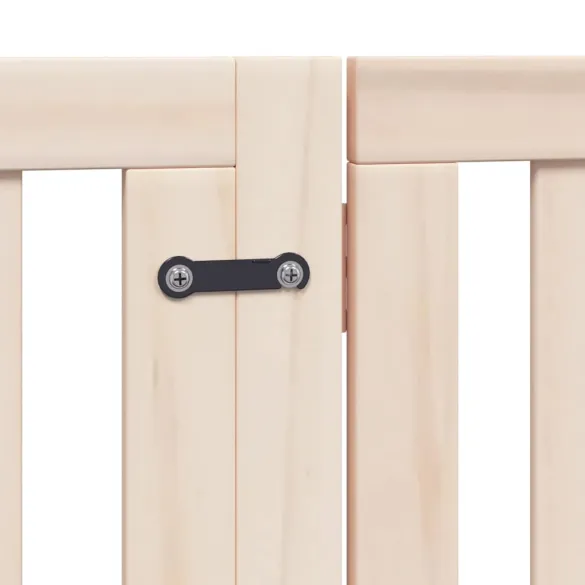 Poartă Câini Pliabilă Lemn Plop - 480 cm - Livrare Gratuită