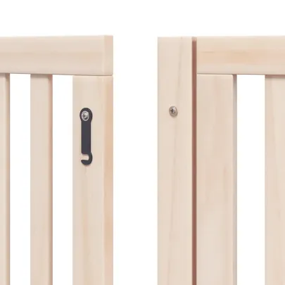 Poartă Câini Pliabilă Lemn Plop - 480 cm - Livrare Gratuită