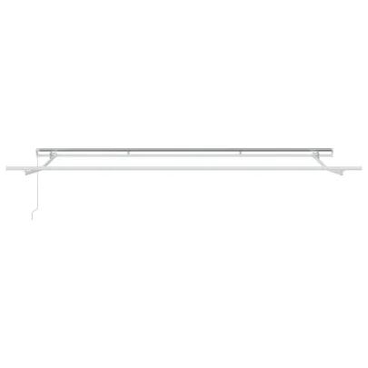 Copertină Retractabilă Manual Vișiniu 500x300 cm