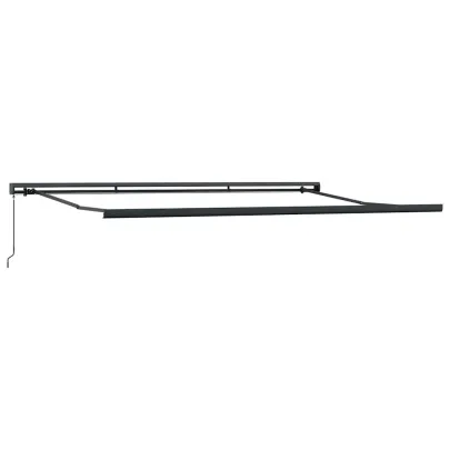 Copertină Retractabilă Manual Vișiniu 500x300 cm