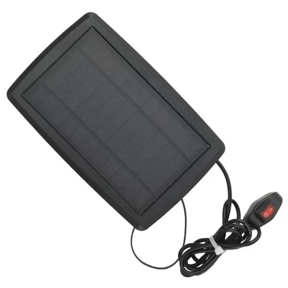 Copertină Retractabilă Manuală cu LED-uri Maro 500x350 cm