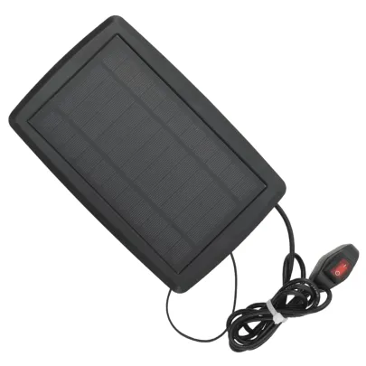 Copertină Retractabilă Manuală cu LED-uri Maro 500x350 cm