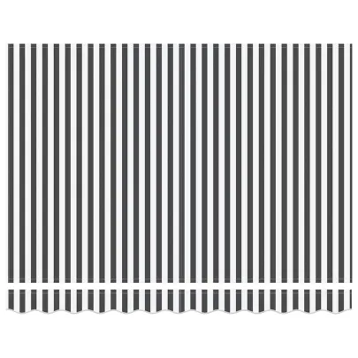 Copertină Retractabilă Automată cu LED - Antracit/Alb