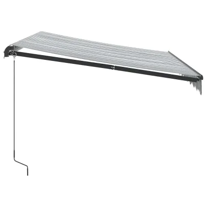 Copertină Retractabilă Manual cu LED - 300x250 cm