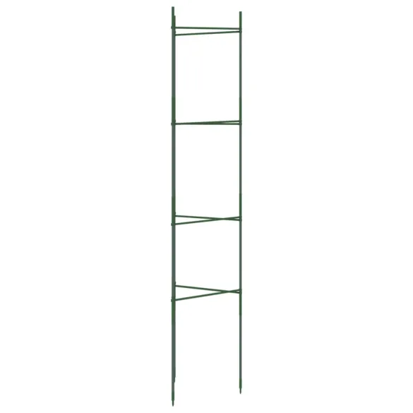 Suporturi Roșii 6 bucăți - Oțel Rezistent - 154 cm