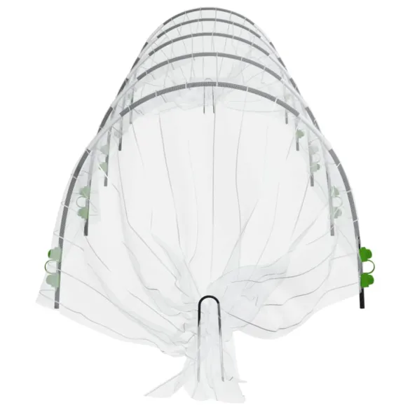 Tuneluri Plasă pentru Plante - 3 Bucăți - 1,5x5m - Fibră de Sticlă Tuneluri Plasă pentru Plante - 3 Bucăți - 1,5x5m - Fibră de Sticlă