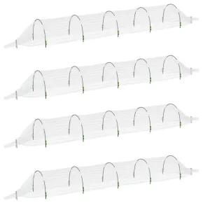 Tuneluri Plasa Protectie Plante - 4 Bucati, 1.5x5m 2