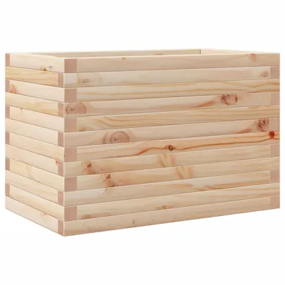 Jardinieră Grădină Lemn Masiv Pin - 70x40x46cm