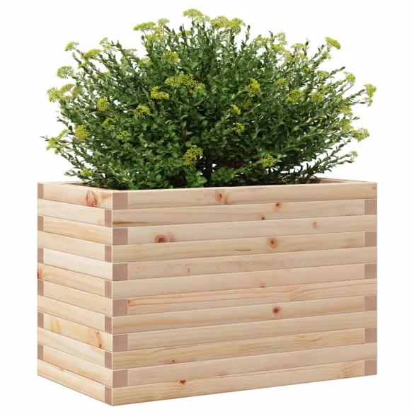 Jardinieră Grădină Lemn Masiv Pin - 70x40x46cm