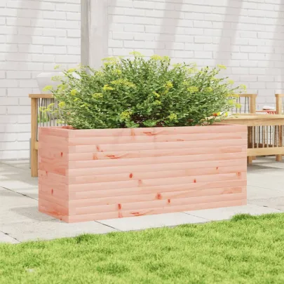 Jardinieră Grădină Lemn Masiv Douglas - 110x40x46 cm