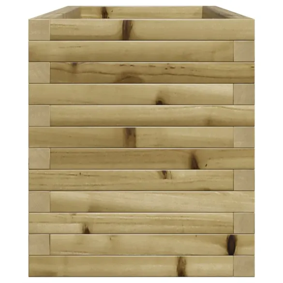 Jardinieră Grădină Lemn Pin Impregnat - 110x40x46 cm