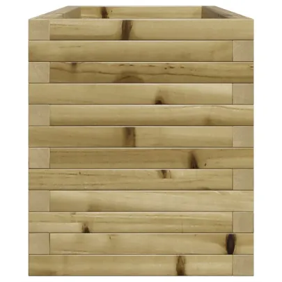 Jardinieră Grădină Lemn Pin Impregnat - 110x40x46 cm