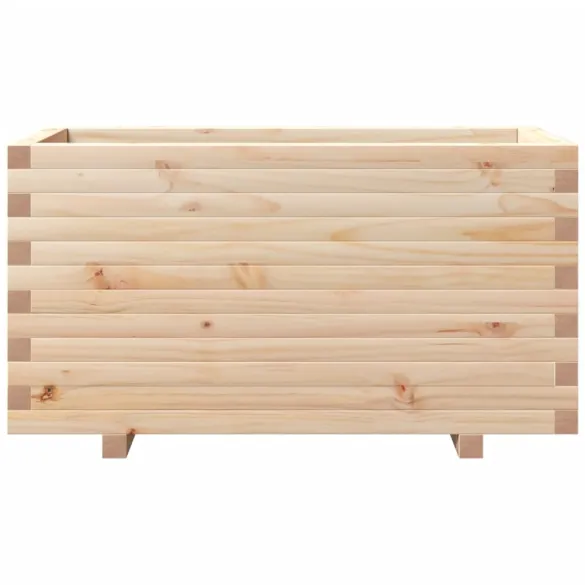 Jardinieră Grădină Lemn Masiv Pin - 90x40x49,5 cm