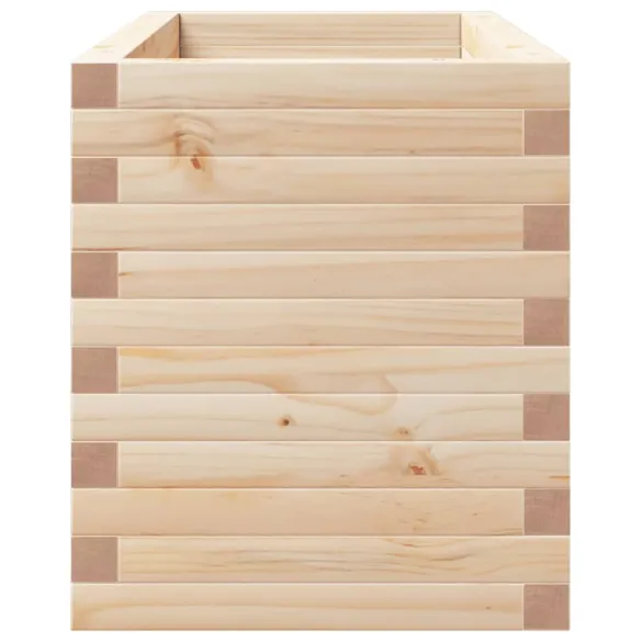Jardinieră Grădină Lemn Masiv Pin - 90x40x49,5 cm