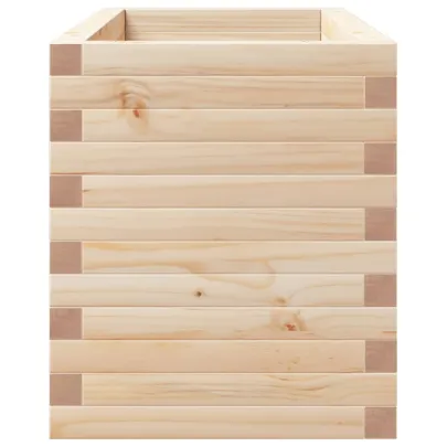 Jardinieră Grădină Lemn Masiv Pin - 90x40x49,5 cm