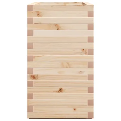 Jardinieră Grădină Lemn Masiv Pin - 90x40x72 cm