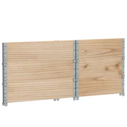 Jardinieră Grădină Lemn Masiv de Pin 80x60 cm | Livrare Gratuită