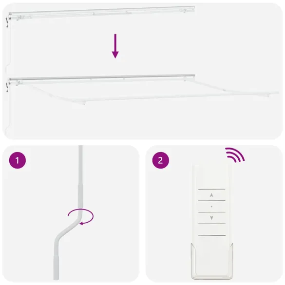 Copertină Automată Retractabilă Vișiniu 5x3m - Livrare Gratuită