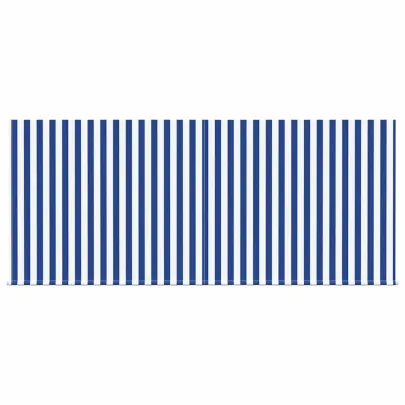 Cortină Retractabilă 300x200 cm - Albastru și Alb | Livrare Gratuită