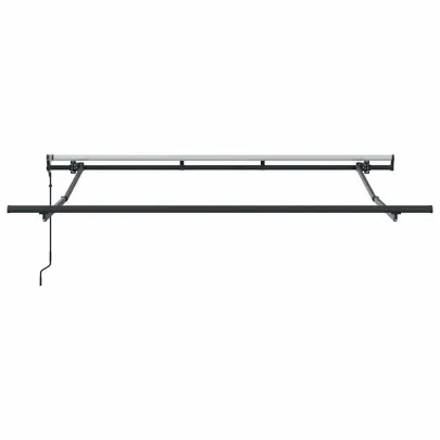 Cortină Retractabilă Albastru-Alb 300x200 cm | Livrare Gratuită