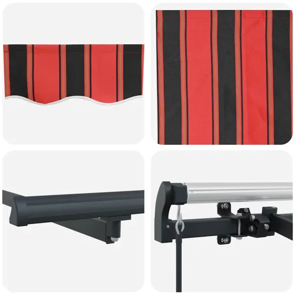 Cortină Retractabilă Multicolor 300x200 cm - Umbră Perfectă