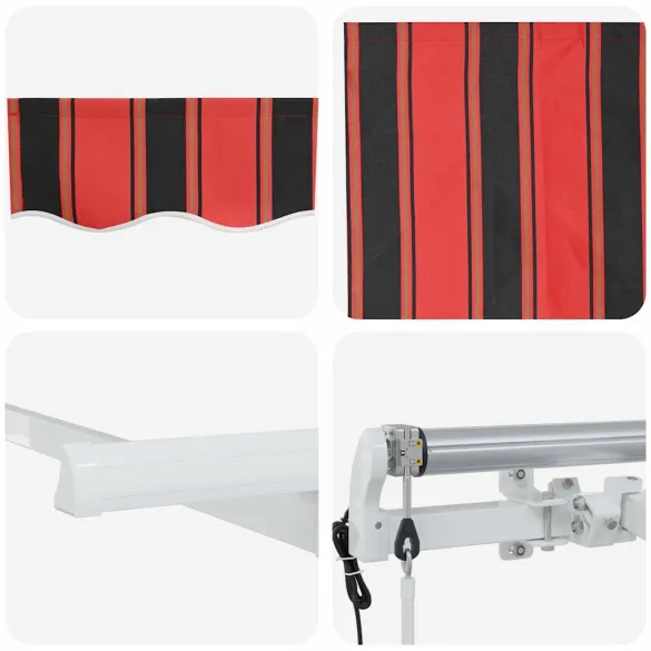 Cortină Retractabilă Multicolor 300x200 cm - Livrare Gratuită