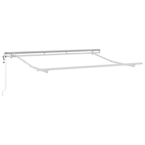 Cortină Retractabilă Roșu-Alb 300x200 cm - Umbră Perfectă