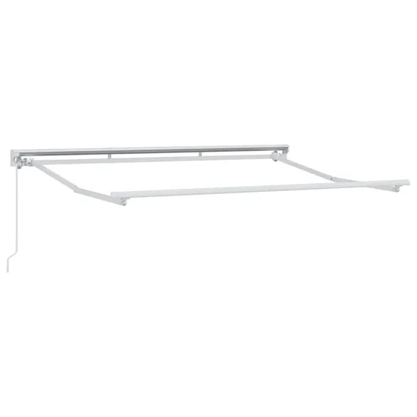 Cortină Retractabilă Dungă Multicolor 300x200 cm - Umbră Ajustabilă