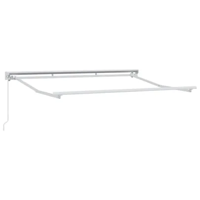 Cortină Retractabilă Dungă Multicolor 300x200 cm - Umbră Ajustabilă