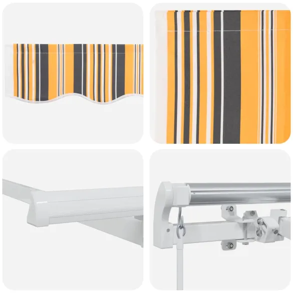 Cortină Retractabilă Multicolor 300x200 cm - Umbră și Stil